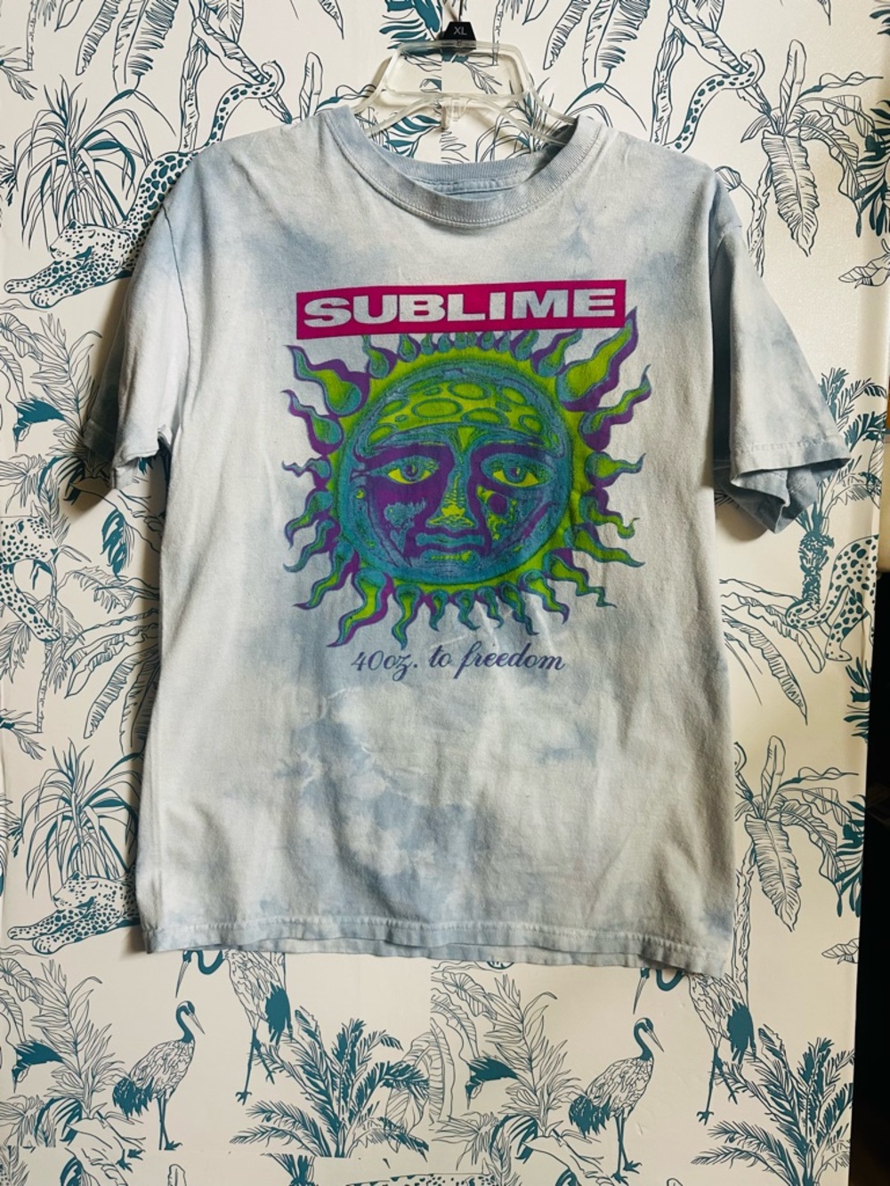Sublime Short Sleeve Graphic Tee in Light Blue